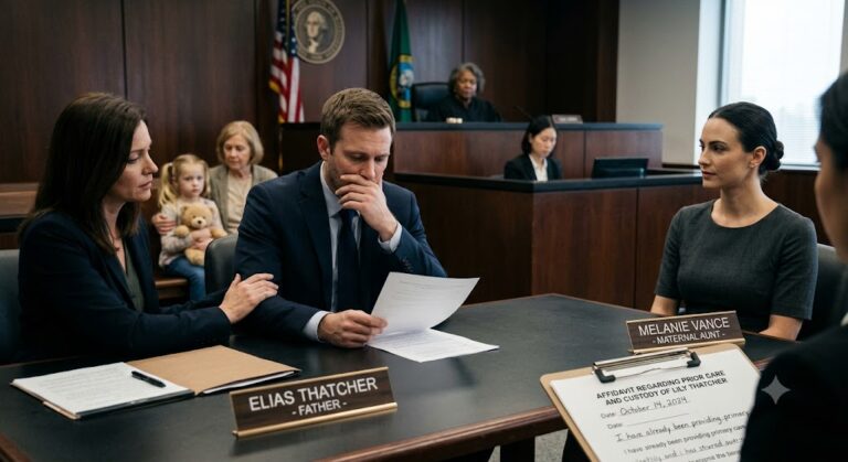 The Last Thing My Wife Said Before She Died Was, “Don’t Let My Sister Raise Lily.” I Didn’t Understand Why Until the Custody Hearing.