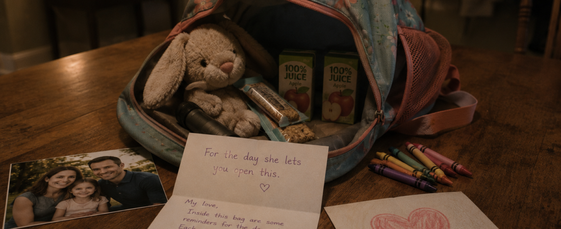 When My Wife Died, My Five-Year-Old Refused to Take Off Her Backpack. Three Months Later, I Finally Looked Inside.